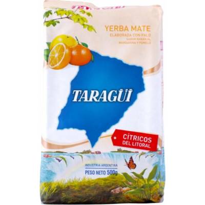 Yerba maté TARAGUI Citricos del Litoral 500 g
