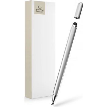 Tech-Protect Прецизен магнитен стилус с тънък връх от Tech Protect - Бяла (795787711477)