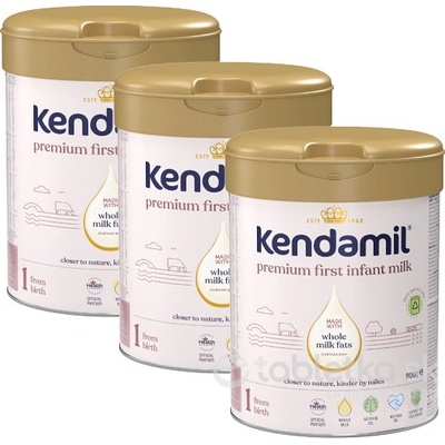 Kendamil 1 Premium DHA+ 3 x 800 g