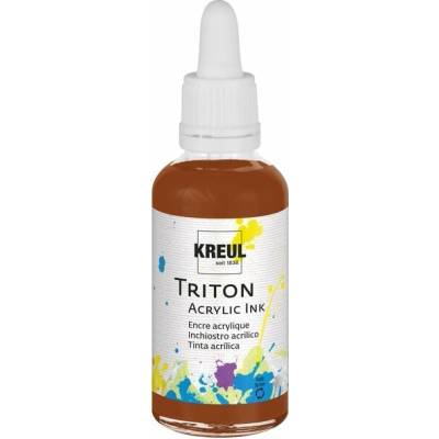 Kreul Tritom akrylový atrament 40 ml tmavá oxide hnedá