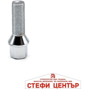 Paolo Болт за джанти конус (12мм x1.25мм х28мм) (184034) - steficenter