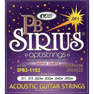 Gorstrings Sirius SPB3-1152 Струни за акустична китара (SPB3-1152)