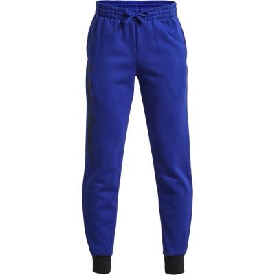Under Armour tepláky UA Rival Fleece Script Jgrs-BLU