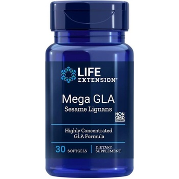 Life Extension Mega GLA Sesame Lignans, 30 софтгел капсули, Life Extension