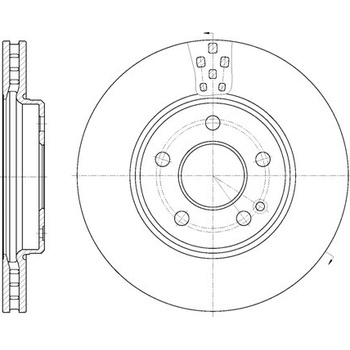 Brzdový kotúč REMSA 61029.10