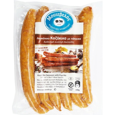 Moutevelis Klobásky Kozakika s paprikou 300 g