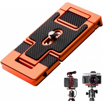 K&F Concept Arca Swiss Quick Release Plate Camera and Smartphone Mount CA02