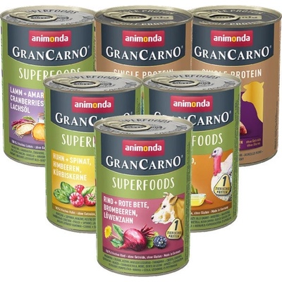 Animonda Gran Carno Original Adult Mix Superior 6 x 400 g