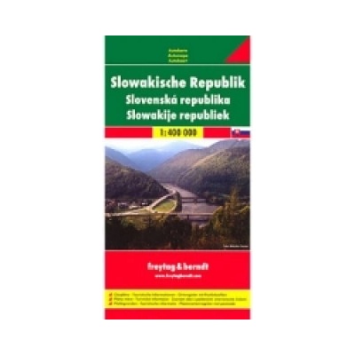 Freytag & Berndt Autokarte Slowakische Republik. Slowak Republic. Slovenska republika; Repubblica Slovacca