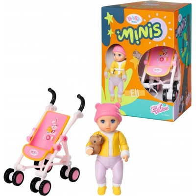 Zapf Creation BABY born Minis Súprava s kočíkom a bábikou