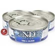 N&D Cat Ocean Kitten Tuna & Cod & Shrimp & Pumpkin 70 g