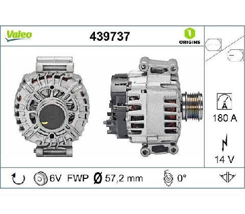 Generátor VALEO 439737