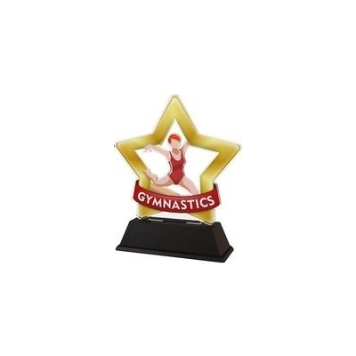 Poháry Bauer Akrylátová trofej STAR001M31 Gymnastika