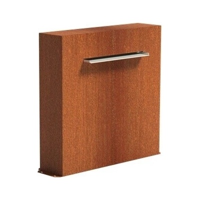 Steel design Cortenový chrlič 100 x 25 x 100 cm