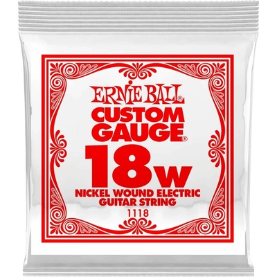 Ernie Ball Nickel Wound Single .018