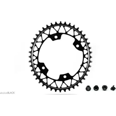 Absolute Black Oval 1X Gravel 110/4 44T black