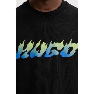 HUGO Blue Памучен суичър Nifterix (50549153)