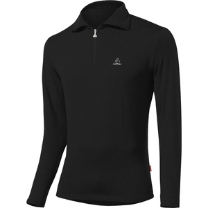 Löffler Мъжки поларен пуловер Löffler Midlayer Evo Turtle Transtex Fleece jumper - Black - размер 46 (EU) (005-3199-0112)