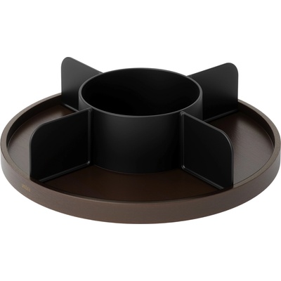 Umbra Кухненски органайзер Bellwood въртящ се орех (1019936-048)