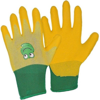 Canis drago dětské povrstvené rukavice žlutá
