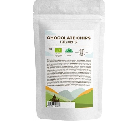 BrainMax Dark Chocolate Chips 250 g