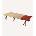 Klymit Детско легло Klymit Lounger Mesa Cot XL, червено (16MCRD01E)