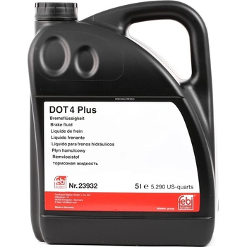 Image 1 of febi bilstein Спирачна течност FEBI DOT4 Plus 5 литра