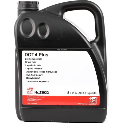 febi bilstein Спирачна течност FEBI DOT4 Plus 5 литра