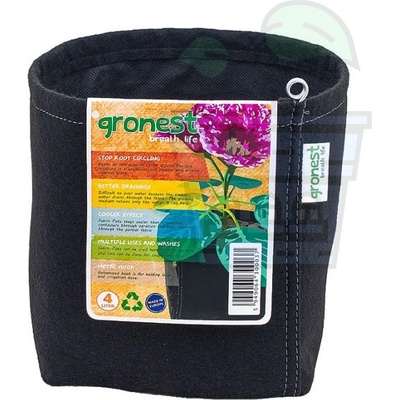 Gronest Текстилна саксия с дръжки Gronest Classic Pot 1л (611037)