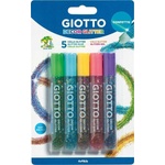 GIOTTO Decor Glitter Лепило 5 x 10 g Конфети (F545400)
