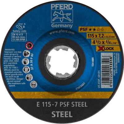 Pferd brúsny kotúč 115 x 7 mm 62011115