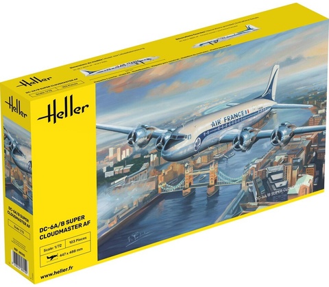 Heller Douglas DC-6A/B Super Cloudmaster AF 1:72