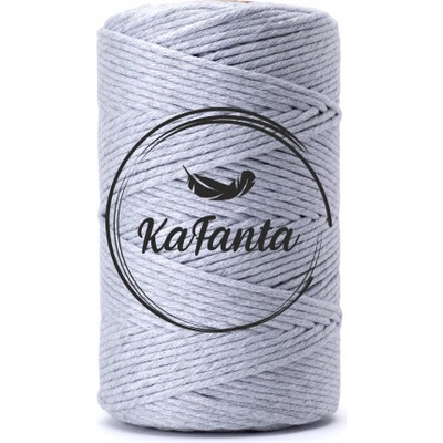 Macrame priadza KaFanta PREMIUM 3mm/100m - silver