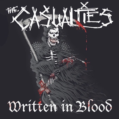 Written In Blood - The Casualties CD