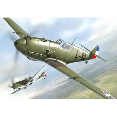 AZmodel Messerschmitt Bf Yugoslavian Service3x camo 7688 1:72