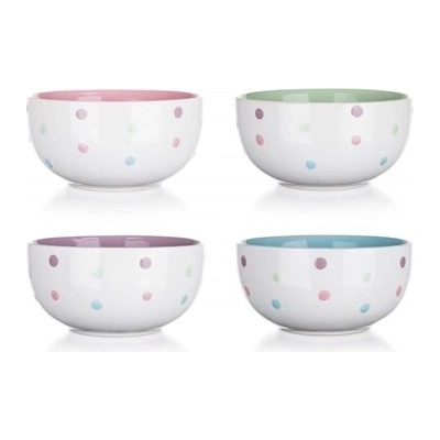Banquet Miska keramická Punto 520 ml 8 ks – Zboží Dáma
