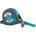 GROSS Ролетка Ergonomisch, 3 m х 16 mm, магнитен гумиран накрайник GROSS