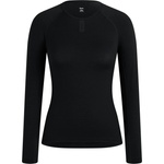 Rapha Дамско горнище Rapha Women's Merino Base Layer Long Sleeve Merino base layer - Black / Black (115-2687-0115)