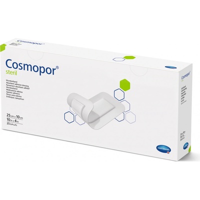 Hartmann Cosmopor Steril 25 x 10 cm krytí na rány 25 ks