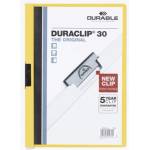 DURABLE Клипборд DURABLE Duraclip A/4 до 30 листа жълт 220004 (220004)