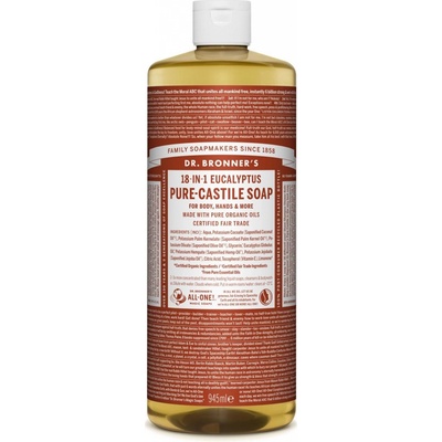 Dr. Bronner's All one tekuté universální mýdlo Eukalyptus 946 ml