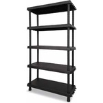  СТЕЛАЖ pvc 82х40х165 с регулируема височина на рафта (3529269)