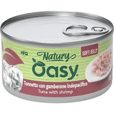 Oasy Natury Soft Jelly Tuna with shrimp 0,15 kg