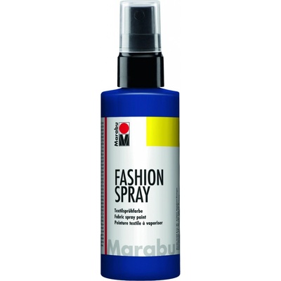 Marabu Fashion sprej na světlý textil noční modrá 100 ml