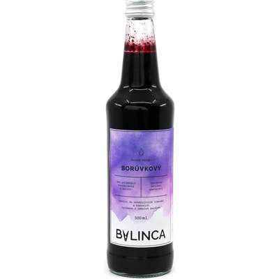 Bylinca Borůvkový 0,5 l