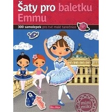 Šaty pro baletku Emmu - kniha samolepek