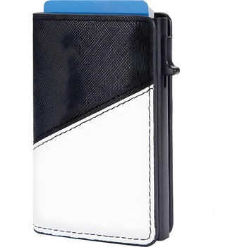 HARAHU Мъжко портмоне Baellerry LA-36280 - Черно / Бяло KP36280 (LA-36280)