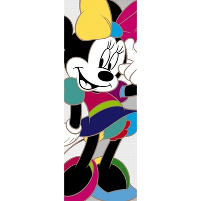 Komar 1-422 Papírová fototapeta Minnie Colorful rozměr 73 x 202 cm