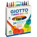  Флумастри Джото Giotto Turbo Color, 24 цвята, 18274-А