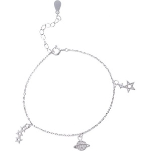 Silenti Jewelry Сребърна гривна "Необятност
